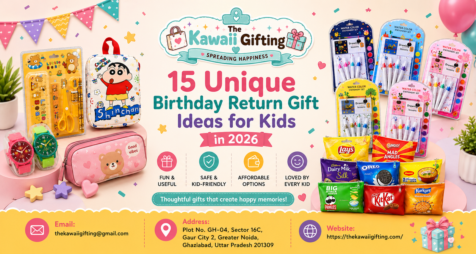 best gifts | birthday return gifts | cute stationery