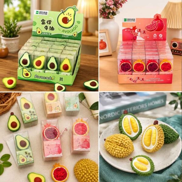cute eraser| fancy eraser| fruit eraser