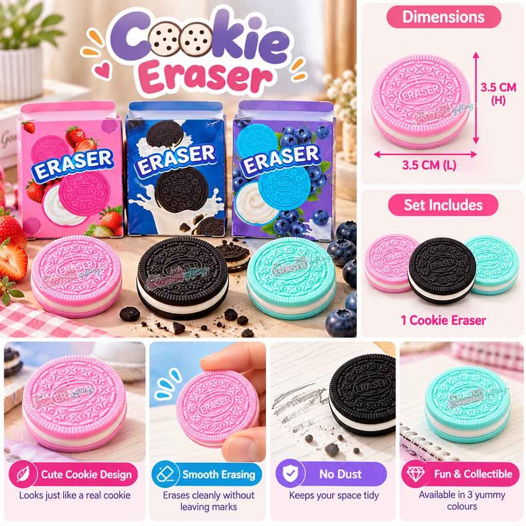Pencil Eraser | fancy eraser | cute eraser