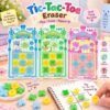 Fancy eraser | cute eraser| tic tac toe eraser