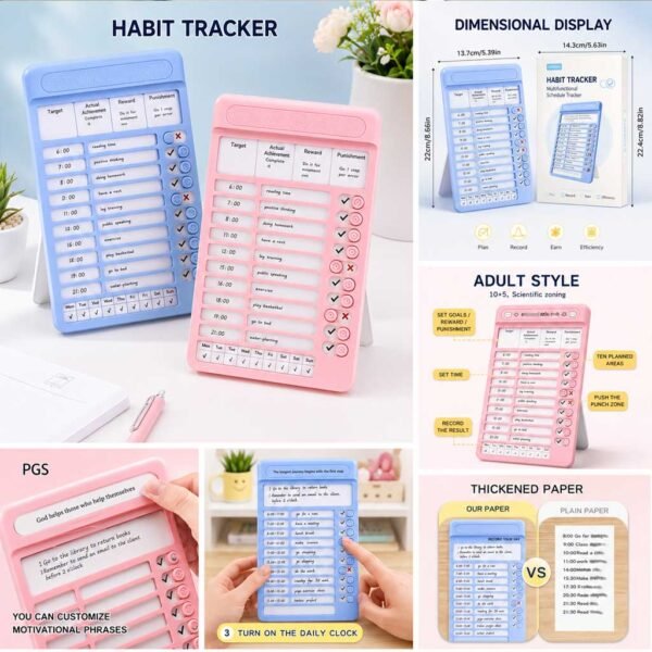 Habit Tracker | daily planner | task planner