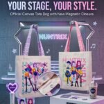 K-Pop Canvas Tote Bag| Canvas Tote Bag| Shoulder Bag for Girls| Cute Tote Bag