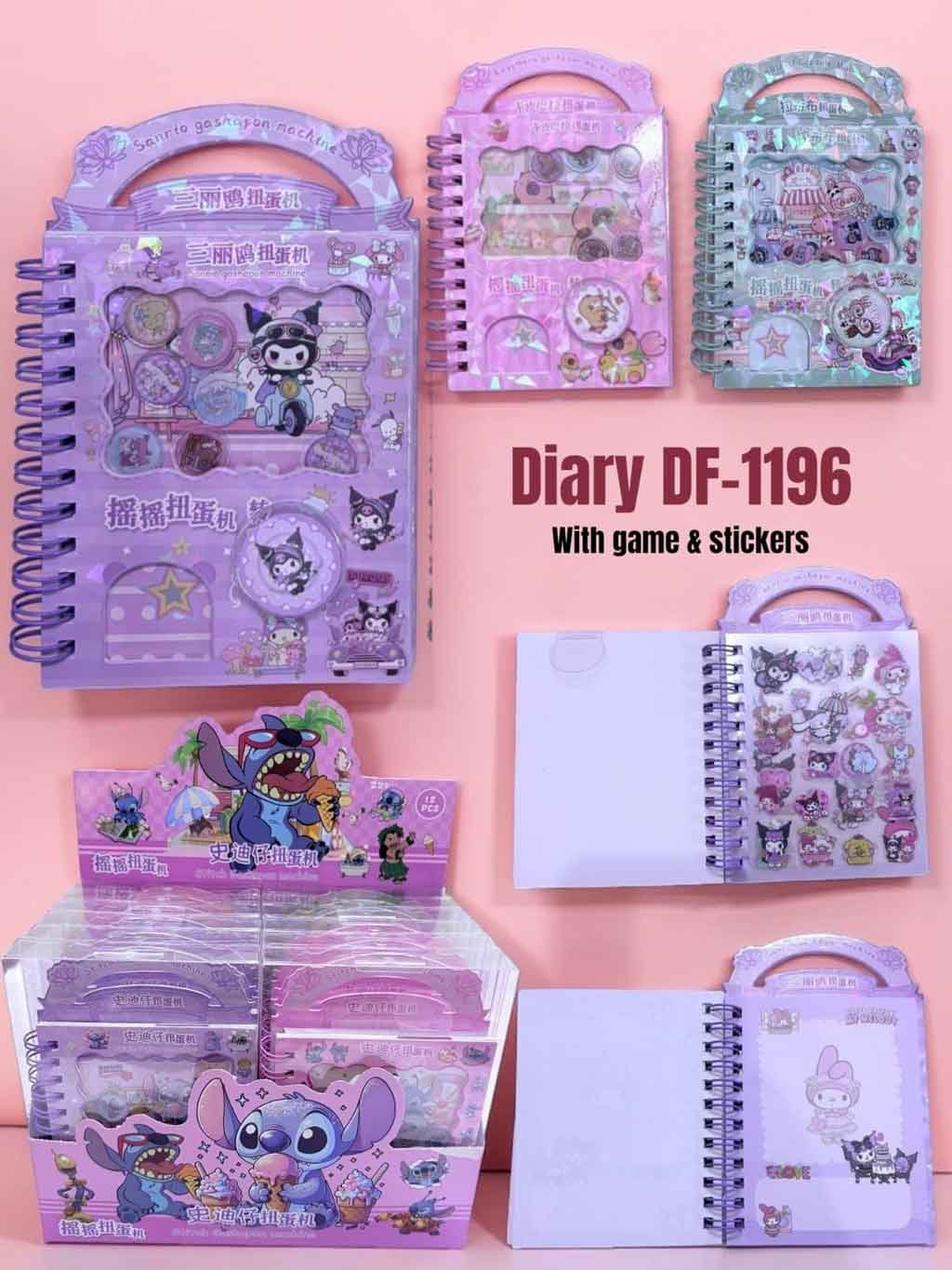 Sanrio Cute Diary with Game | Cute Journal for Kids Cute Diary | Cute Journal | Personalised Diary