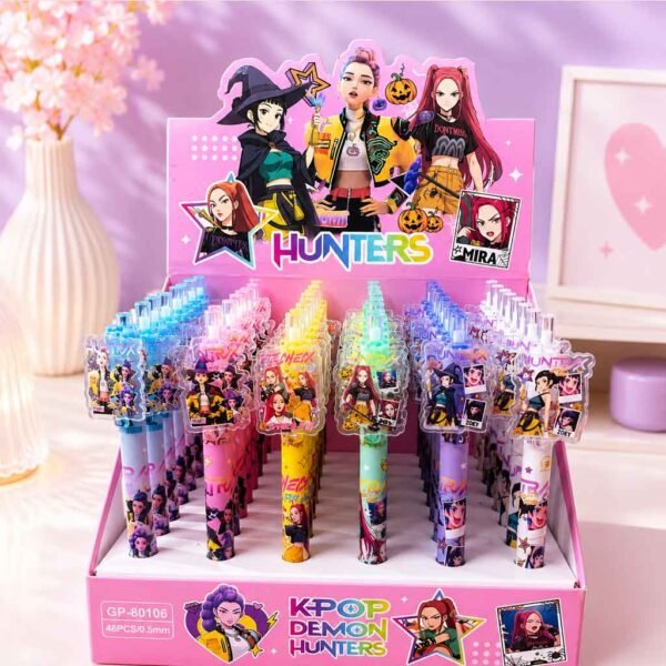 cute pens| cartoon pens| huntrix pens