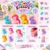 unicorn cute eraser | fancy eraser | pencil eraser