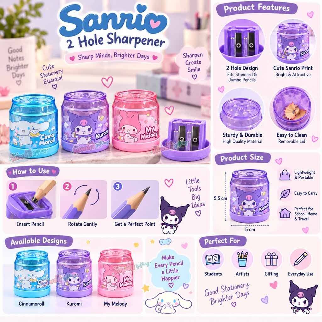 sharpener for pencil | cute stationery | fancy stationery