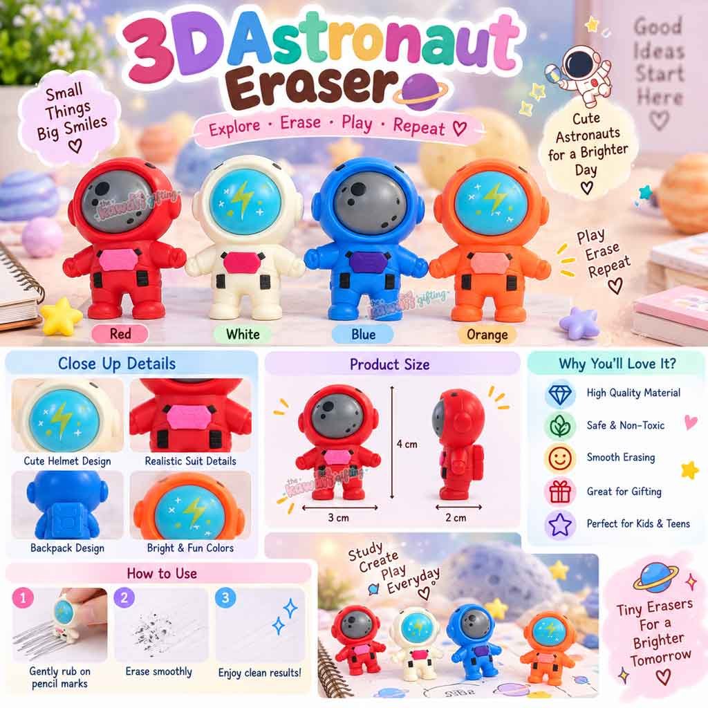 fancy eraser | cute eraser | fun eraser