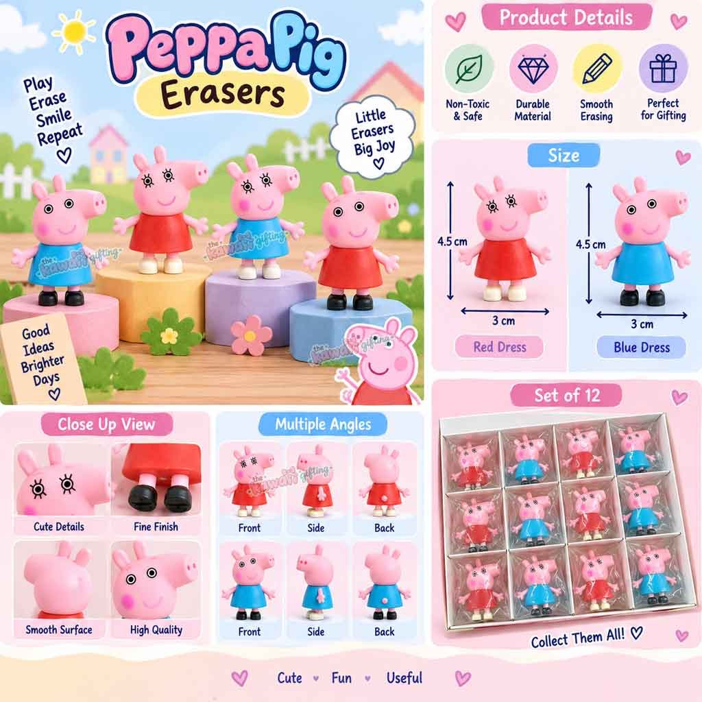 Rubber Eraser | Fancy Eraser | Cute Eraser