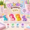 unicorn cute eraser | fancy eraser | pencil eraser
