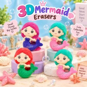 Mermaid Eraser | Pencil eraser | Cute Eraser