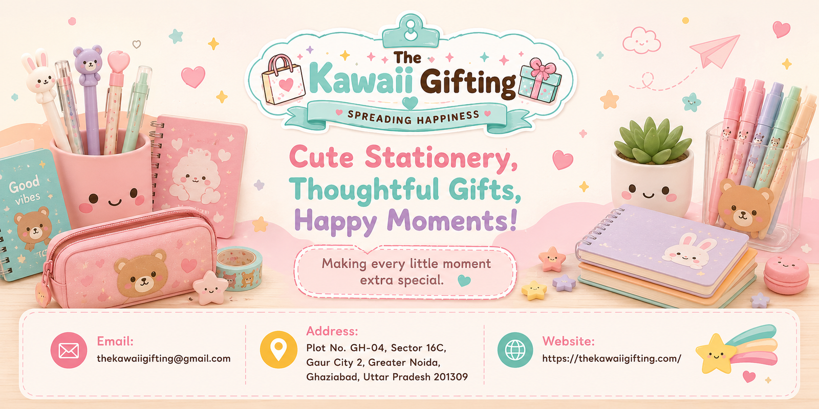 stationery gifts | birthday return gifts | cute stationery