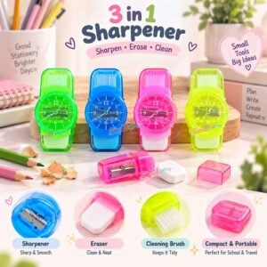 sharpener with eraser | eraser sharpener | pencil sharpener
