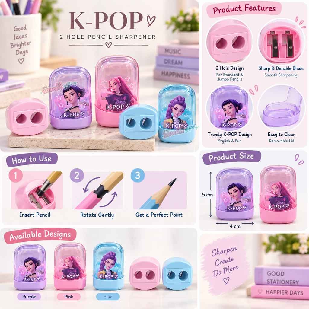 Pencil Sharpener | Cute stationery | Fancy Stationery