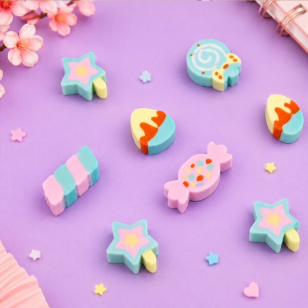mini fancy eraser | cute eraser| pencil eraser