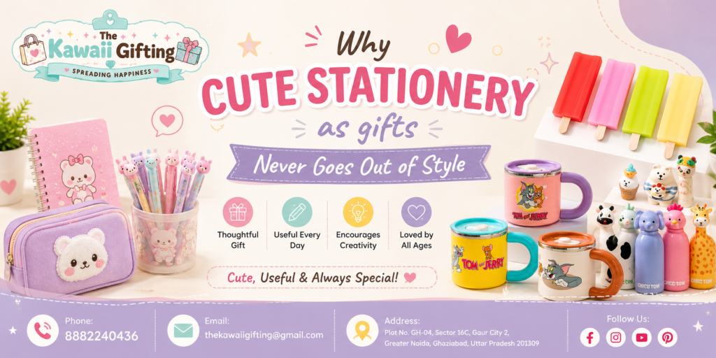 cute stationery| gift items | stationery items