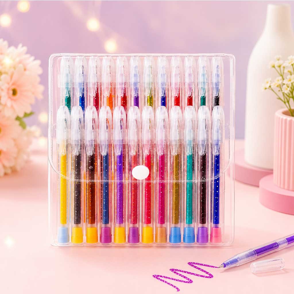 Glitter Pen | Glitter Gel Pen | Gel Pen