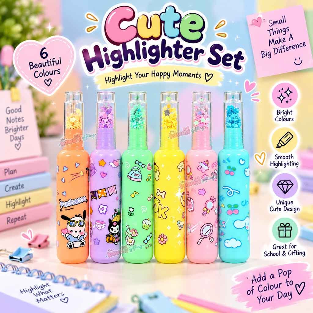 highlighter | highlighter pen | kawaii stationery