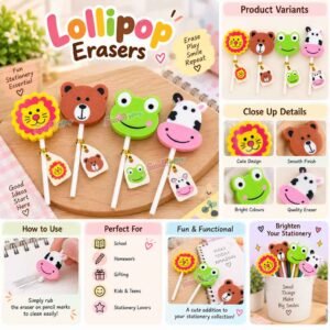 Cute Eraser | Fancy Eraser | Fun Eraser