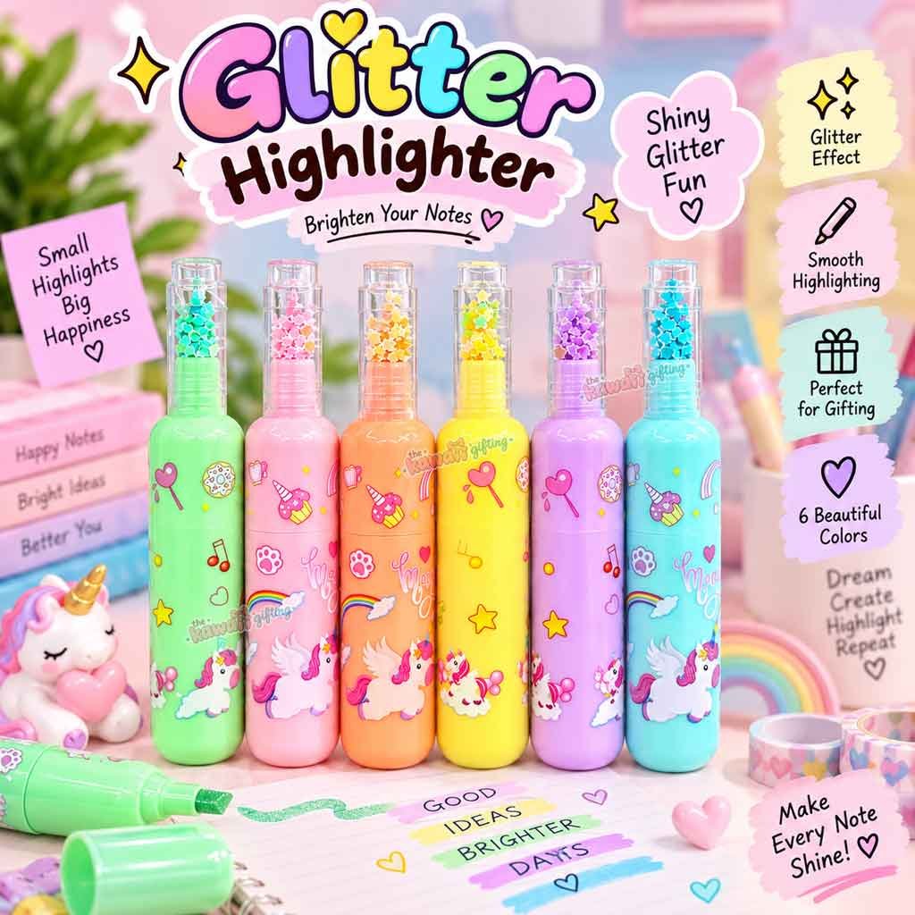 highlighter | highlighter pen | kawaii stationery