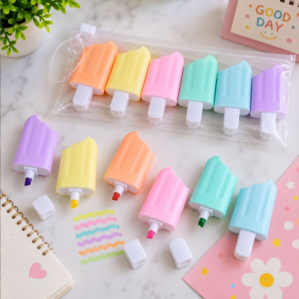 highlighter | highlighter pen | kawaii stationery