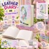 Leather Diary | Cute Journal | A6 Diary