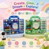 Kids Fancy Stationery Gift Set| painting set| mini stationery set