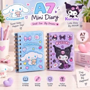 Mini Diary | Cute Diary | Spiral Diary