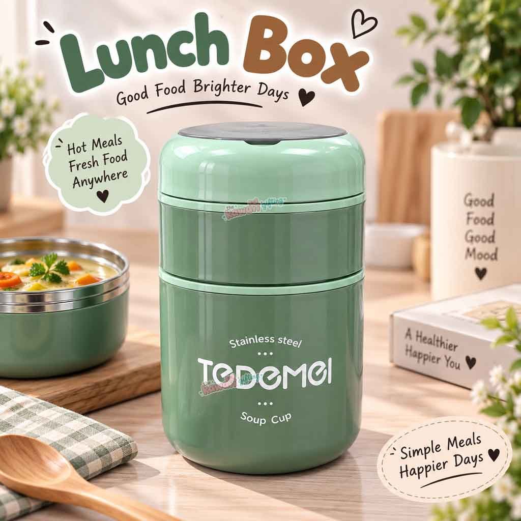 Insulated Lunch Box | Tiffin Box | Thermal Lunch Box