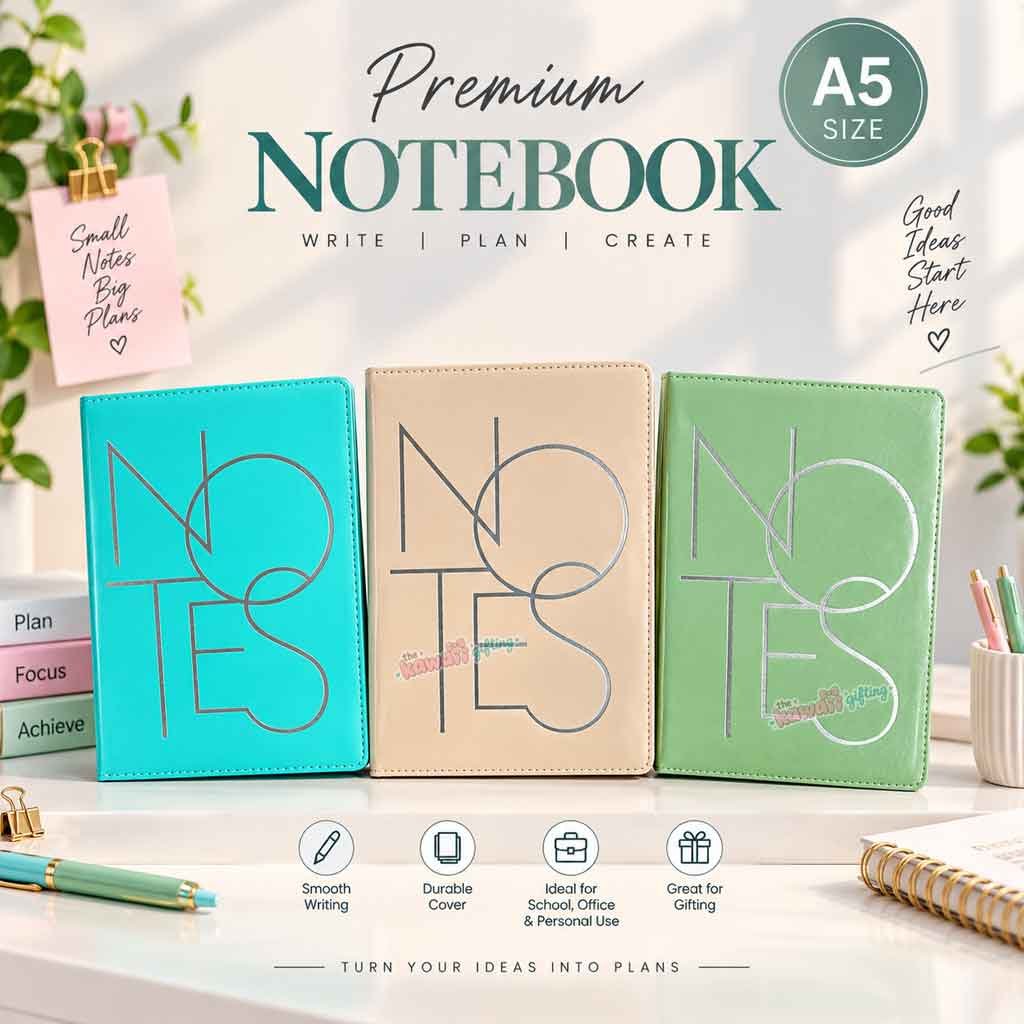 A5 Notebook | Cute Notebook | Cute Diary