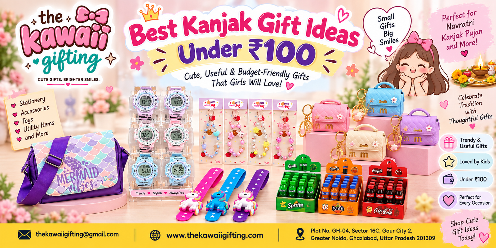 Kanjak Gift | Kanya Pujan Gift | Navratri Gift