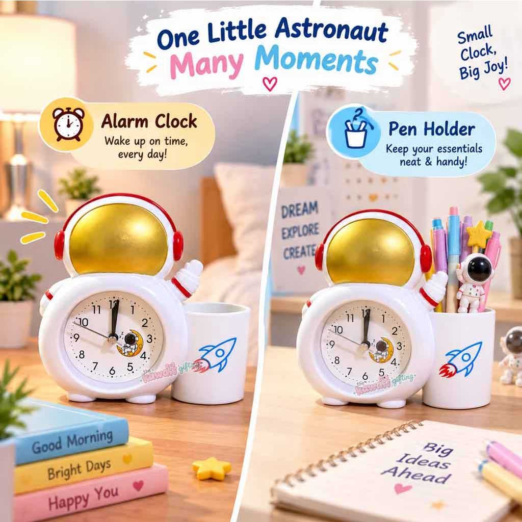 Alarm Clock | Table Clock | Desk Organiser