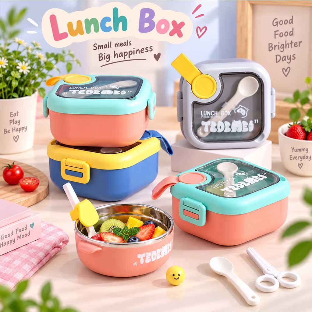 Tiffin Box | Lunch Box | Insulated Lunch Box