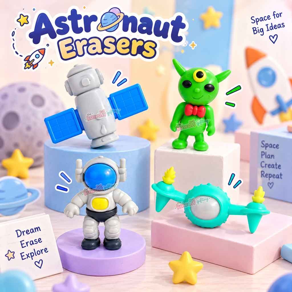 Astronaut Eraser | Eraser Fancy | Cute Eraser
