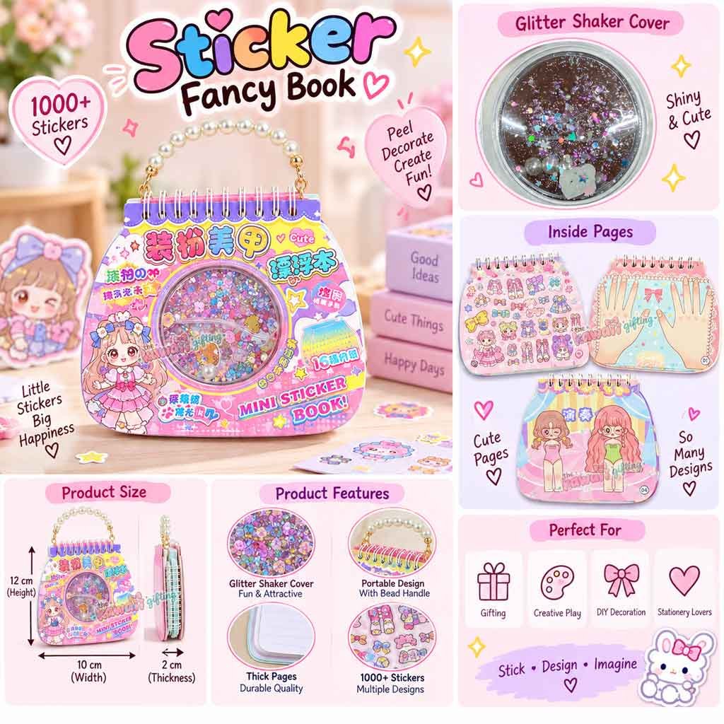 Sticker Book | Cute Stickers | Mini Sticker Book