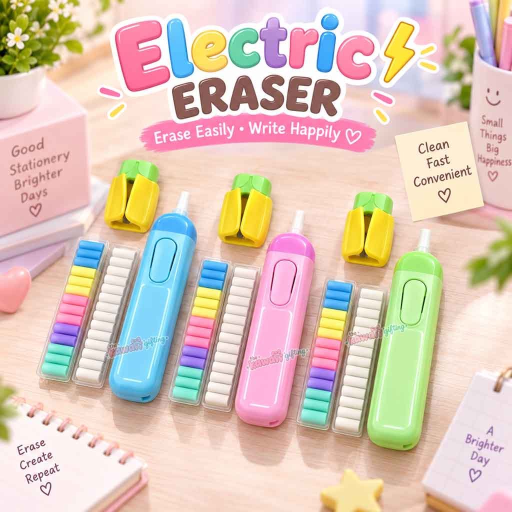 Electric Eraser | Cute Eraser | Fancy Eraser
