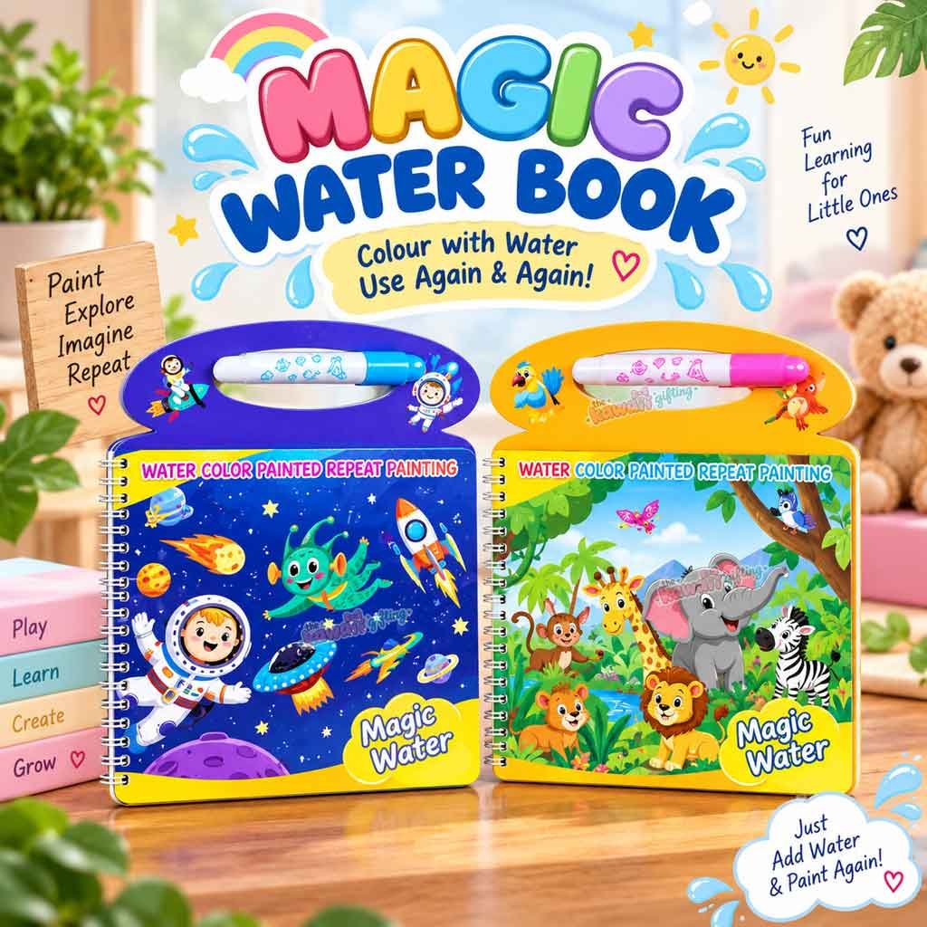 Magic Water Book | Creative Book | Art book
