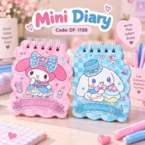 Mini Notebook | Mini Diary | Spiral Diary