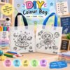 DIY Color bag | Gift Bag | Canvas Bag