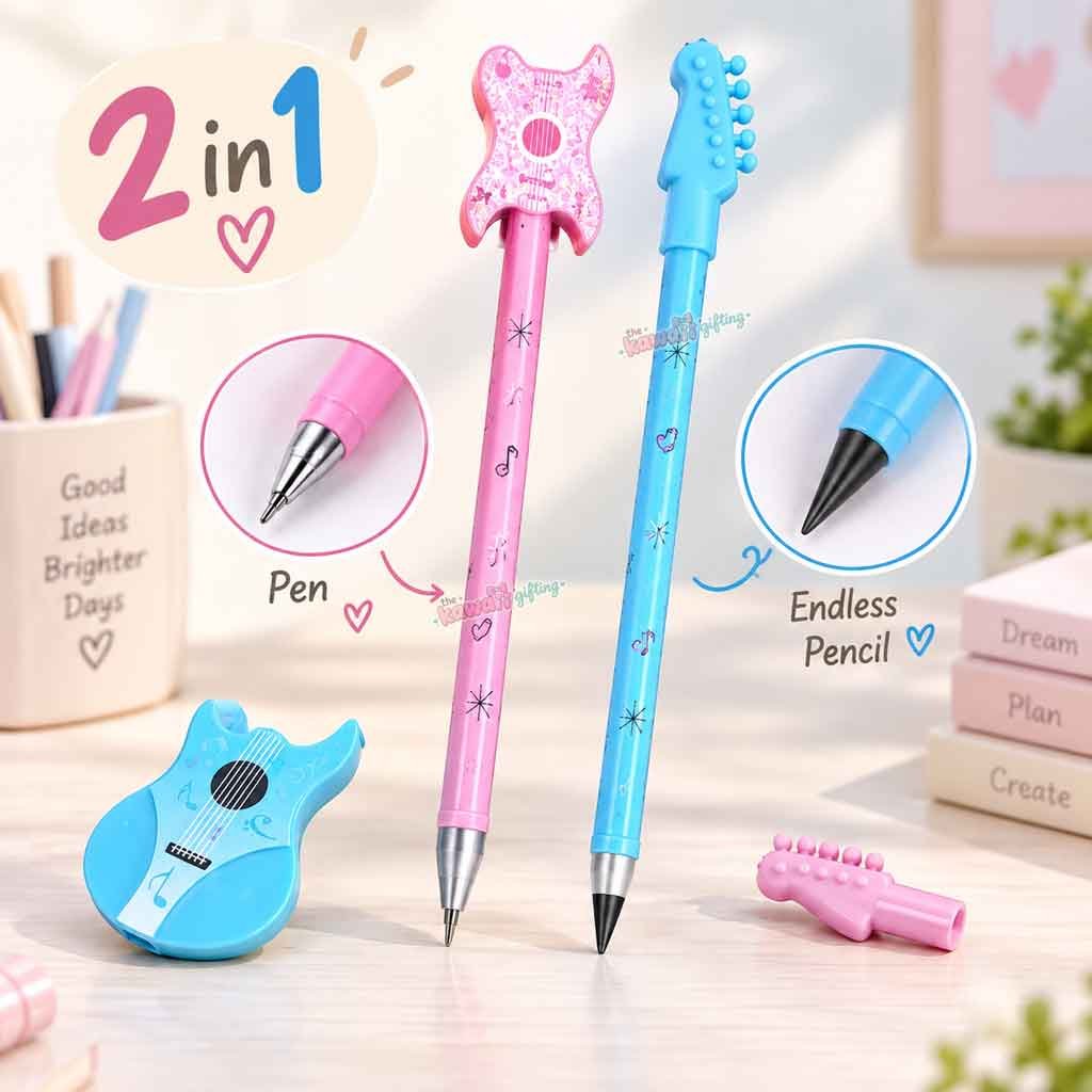 2-in-1 Pen & Endless Pencil | Fancy Pen | Fancy Pencil