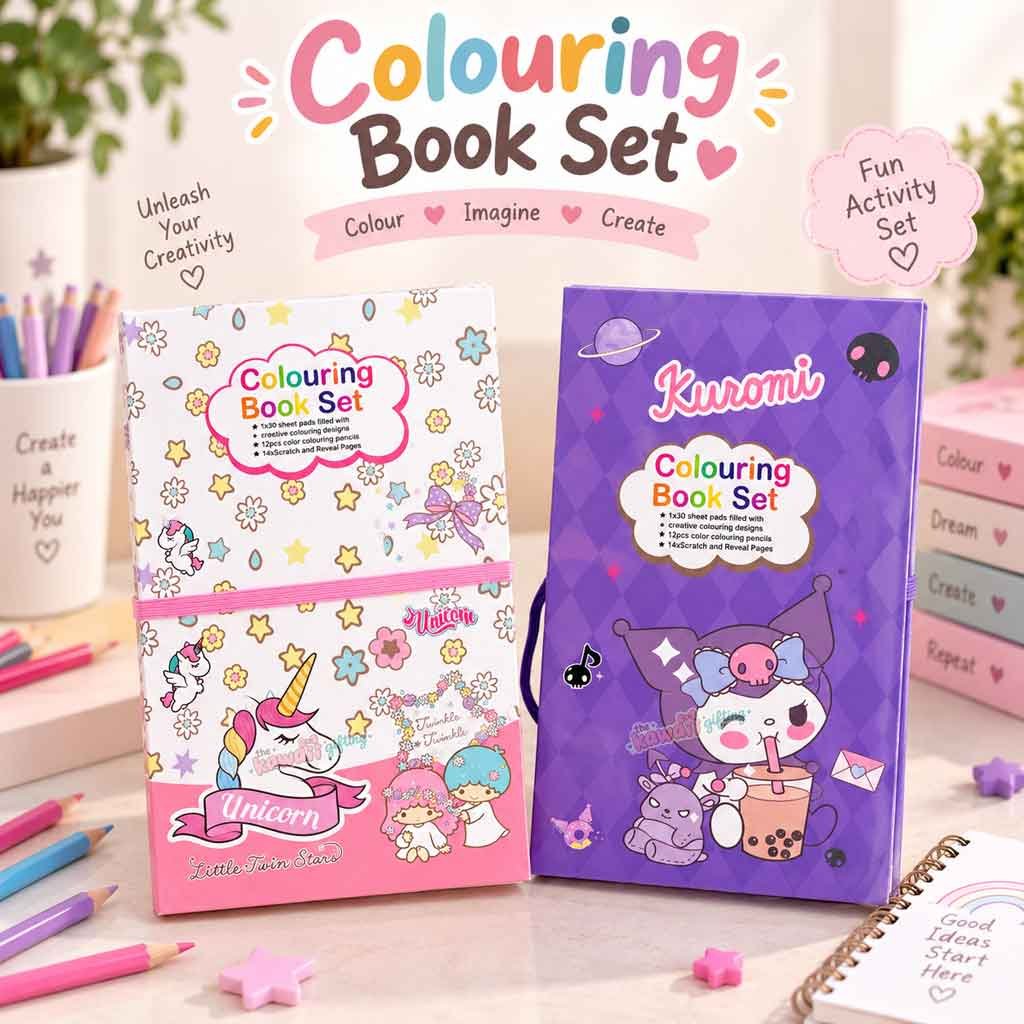 Colouring Book Set| Art Book | Drawing Book