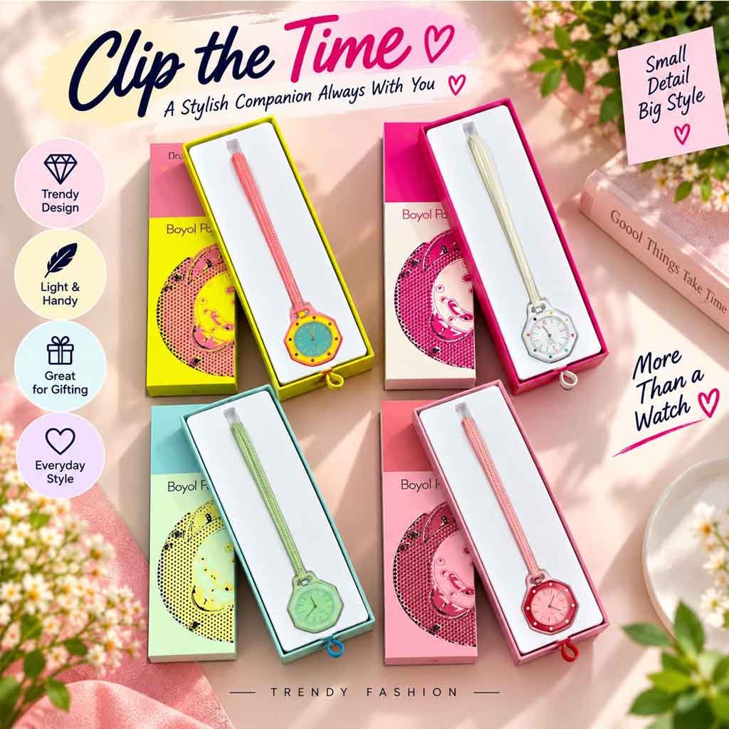 Hanging Watch | Gift Item | Clip-on Watch