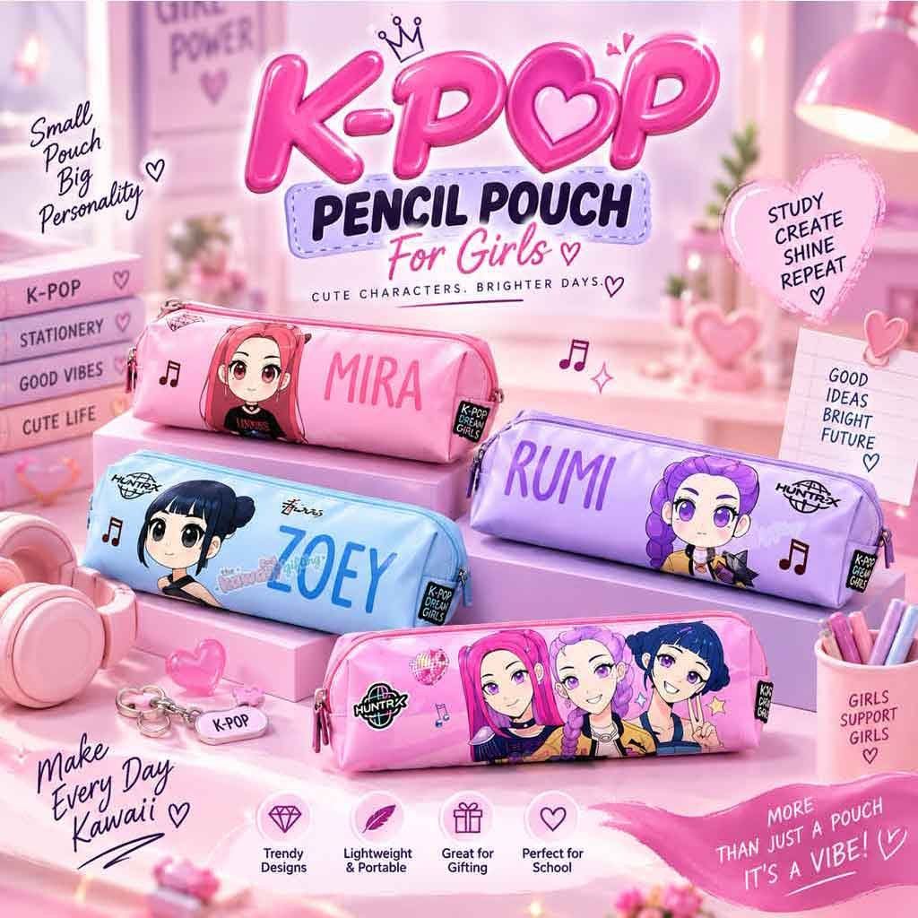 Pencil Pouch | Stationery Pouch | Stationery Kit