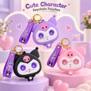 Keychain Pouch | Cute Keychain | Rubber Keychain