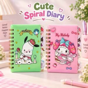 Mini Diary | Cute Diary | Spiral Diary