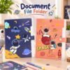 file folder | document holder | fancy stationery