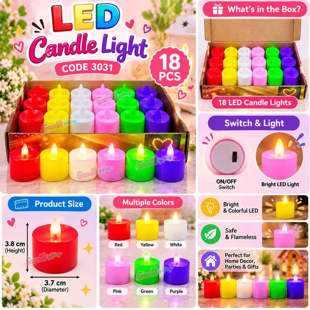 LED Candle | Light Candle | Diwali Gift