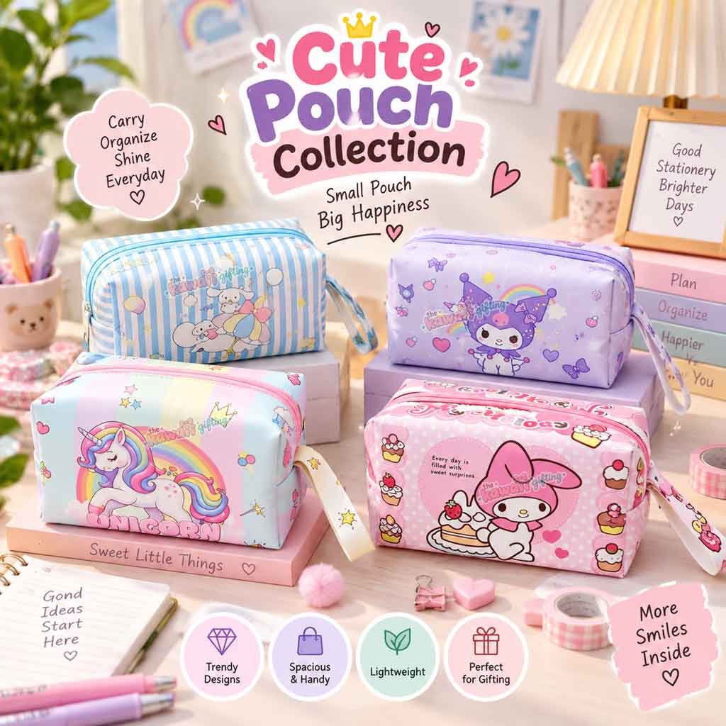 Utility Pouch | Stationery Pouch | Pen Pouch