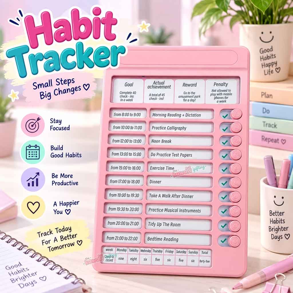 Habit Tracker | daily planner | task planner