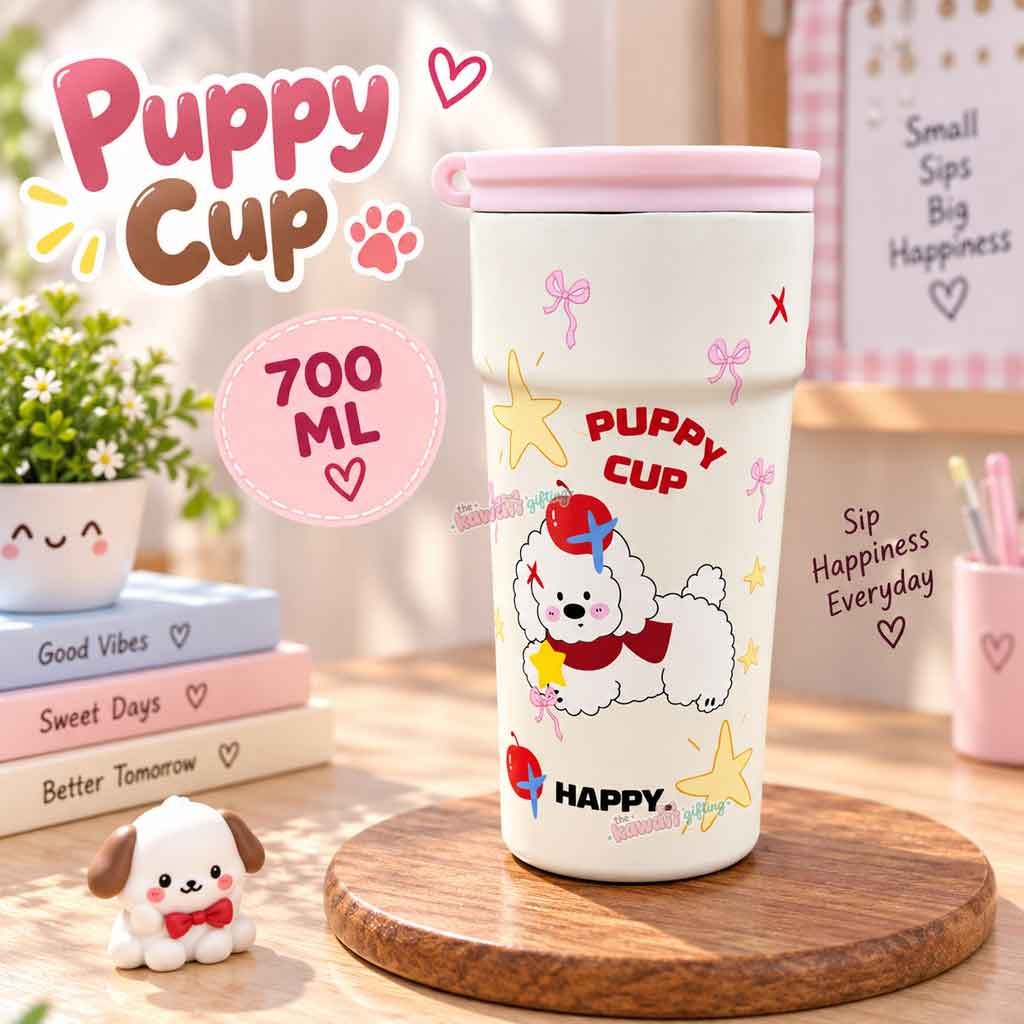 Cute tumbler | Steel Tumbler | Insulated Tumbler