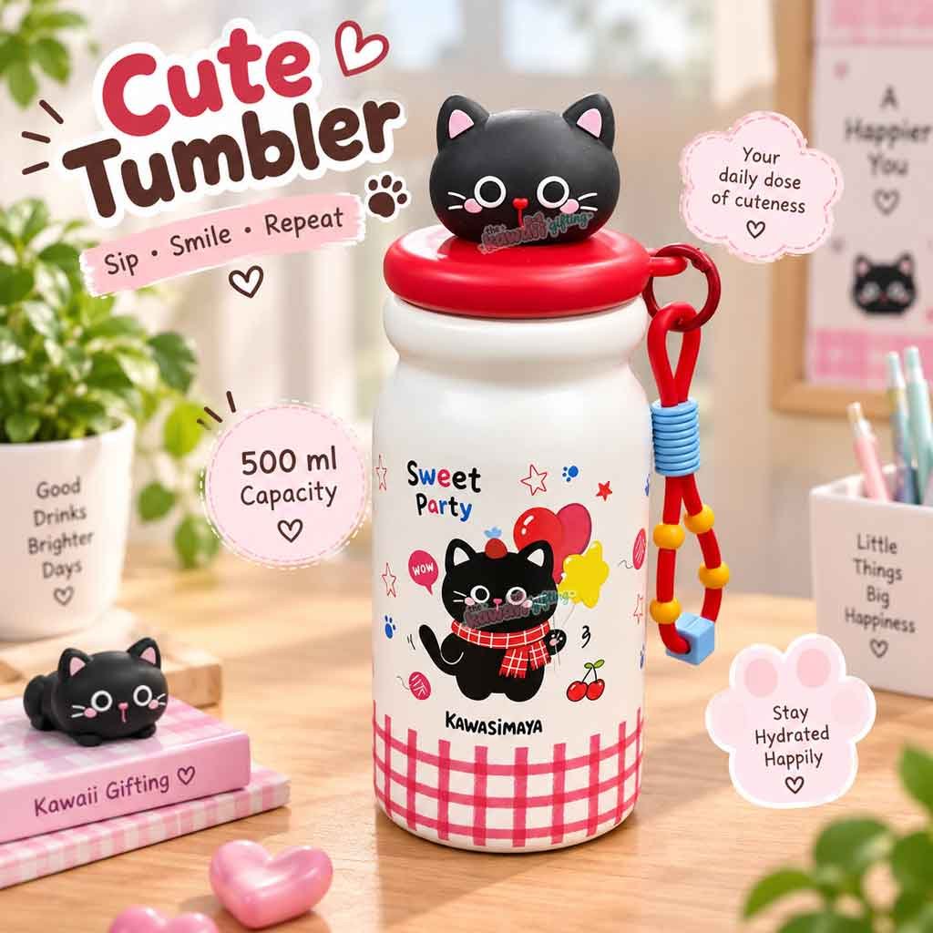 cute water bottle | insulated bottle | steel water bottle